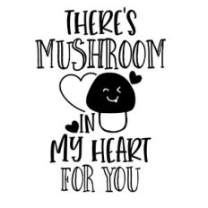 There’s mushroom in my heart for you