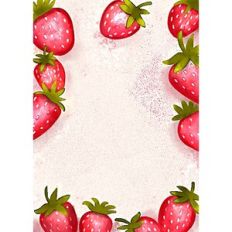Strawberry Card Cover