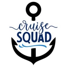 Cruise Squad With Big Anchor