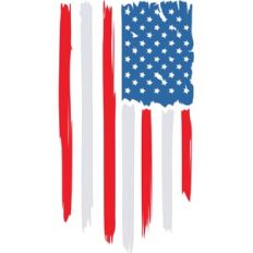 Distressed American Flag