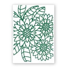 Inspired by daisies - A7 card artwork