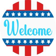 Stars and Stripes Welcome