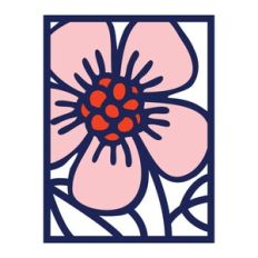 Geranium influence - A2 card
