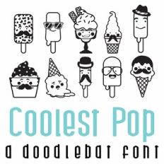 Coolest Pop Doodlebat Font