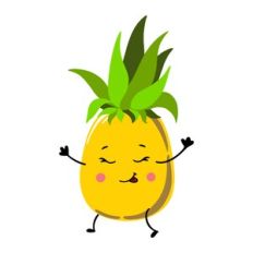 Funny pineapple