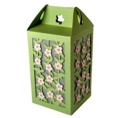 Floral Streamers Lantern