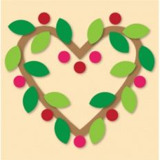 twig wreath quilt block