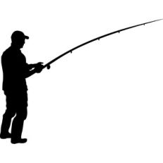 fisherman silhouette
