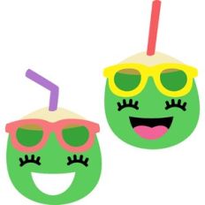 happy green coconuts
