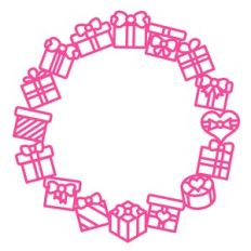 presents wreath