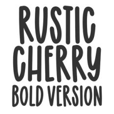 BFC Rustic Cherry Bold Farmhouse Font