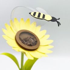 Sunflower Shaker and Bee Mobile