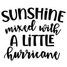 Sunshine Mixed With Hurricane
