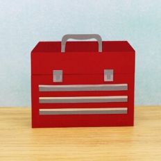 Toolbox Gift Card Holder