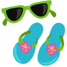 Flip Flops and Sunglasses
