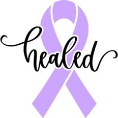 Cancer Ribbon Healed