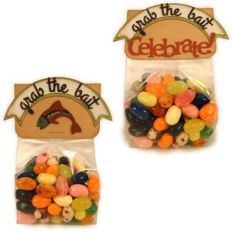 Fish Grab Bait Treat Bag Topper