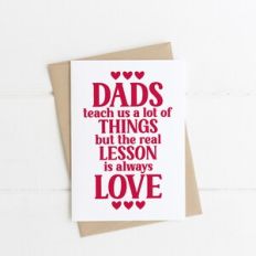 dads teach us