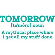 tomorrow definition