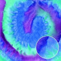 Mint Blue Purple Watercolor Tie Dye Background Pattern