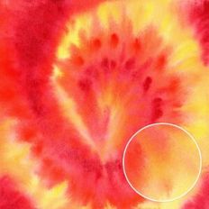 Pink Red Yellow Watercolor Tie Dye Background Pattern