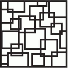 squares screen 12x12