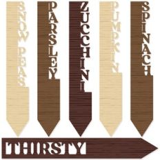 Veggie Garden Markers