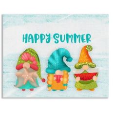 Happy Summer Gnome Card