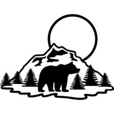 bear scenery