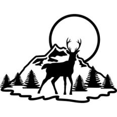 deer scenery