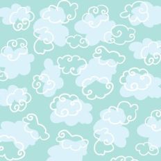 Cloudy Sky background pattern