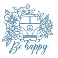 Adventure hippie van