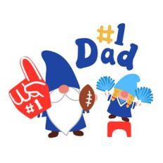 Father's Day Football Gnomes