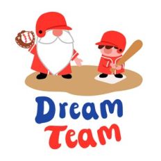 Gnomes playing Baseball