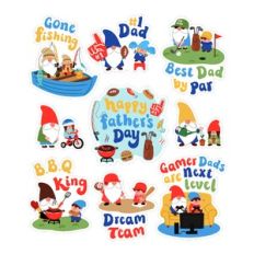 Father's Day Gnome Stickers