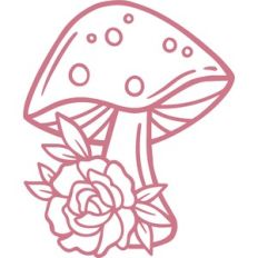 floral mushroom