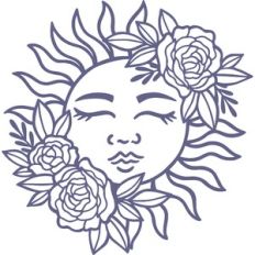 floral sun