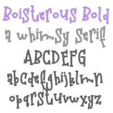 PN Boisterous Bold