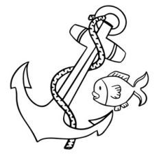 Anchor and fish cut file
