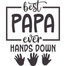 Best Papa Ever Hands Down