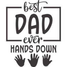 Best Dad Ever Hands Down