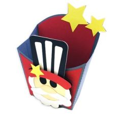 Uncle Sam Large Fry Box