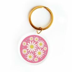 Daisy Round Frame Circle Arrangement
