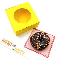 Donut Worry Be Happy Doughnut Box