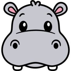 Hippo face