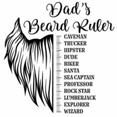 Dad's Beard Ruler