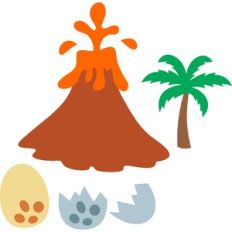 cute dinosaur set