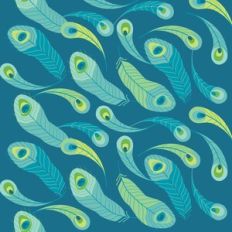 Peacock Feathers background pattern