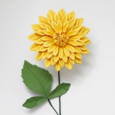3D Paper Dahlia