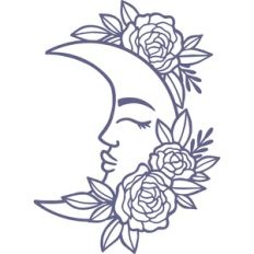 floral moon